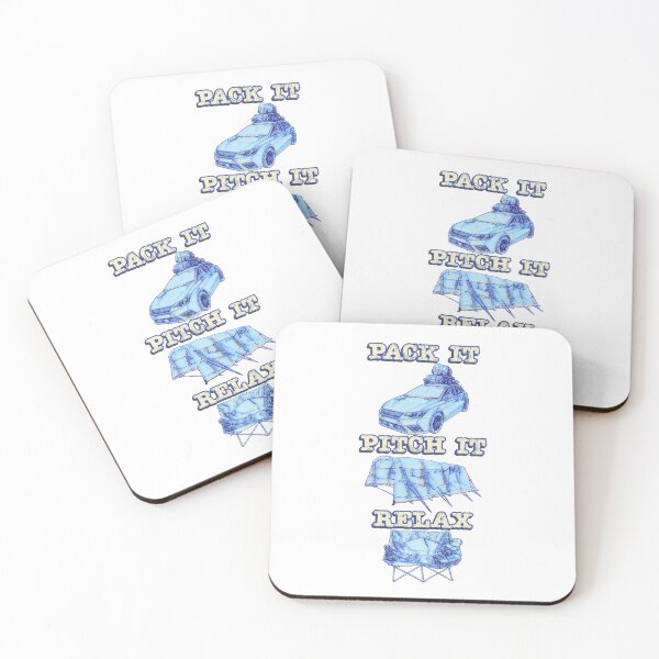 Item preview, Pack it, Pitch it, Relax - Blue Big Tent designed and sold by BeccaAelishe.