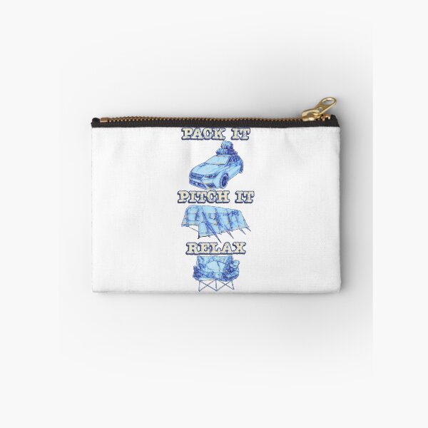 Item preview, Pack it, Pitch it, Relax - Blue Big Tent designed and sold by BeccaAelishe.