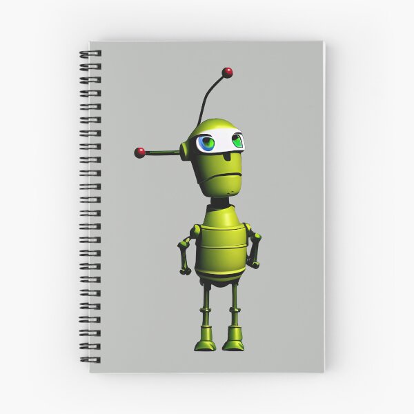 Item preview, Little Green Man Robot designed and sold by MaryFiore.