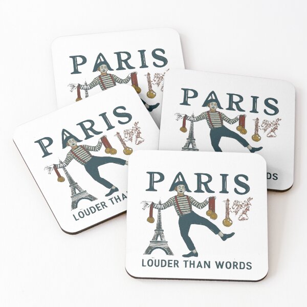 Item preview, Paris Louder than words designed and sold by FitEnvy.