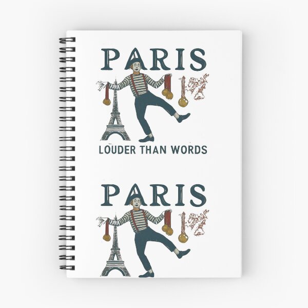 Item preview, Paris Louder than words designed and sold by FitEnvy.
