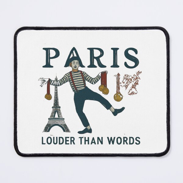 Item preview, Paris Louder than words designed and sold by FitEnvy.
