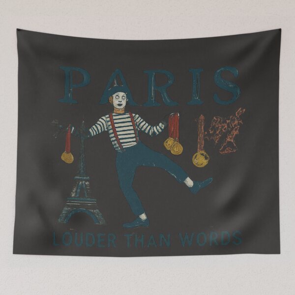 Item preview, Paris Louder than words designed and sold by FitEnvy.