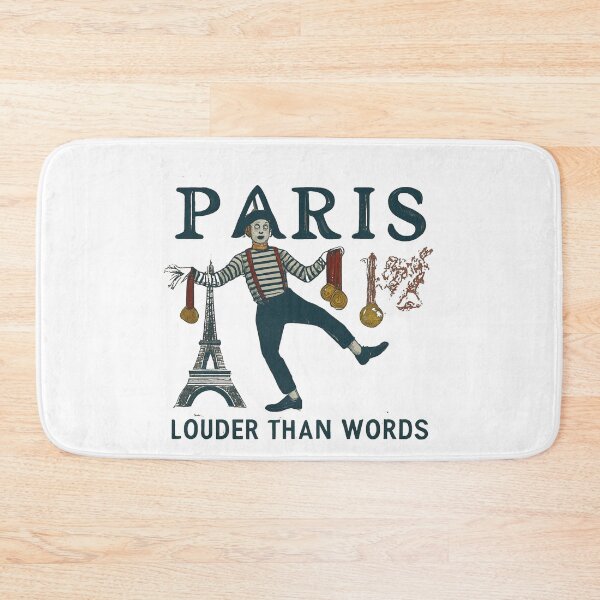 Item preview, Paris Louder than words designed and sold by FitEnvy.