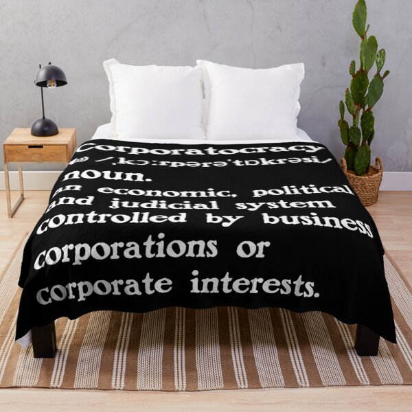 Item preview, The Definition of Corporatocracy designed and sold by Unhinged Heather.