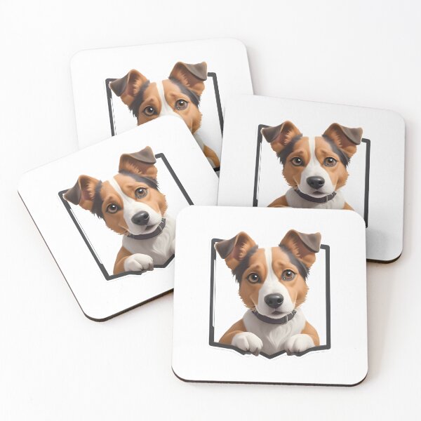 Item preview, Portrait of a dog in a frame designed and sold by Killmooze.
