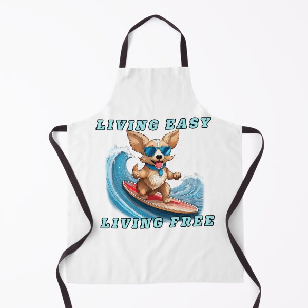 Item preview, Living Easy, Living Free Pup designed and sold by Goopis.