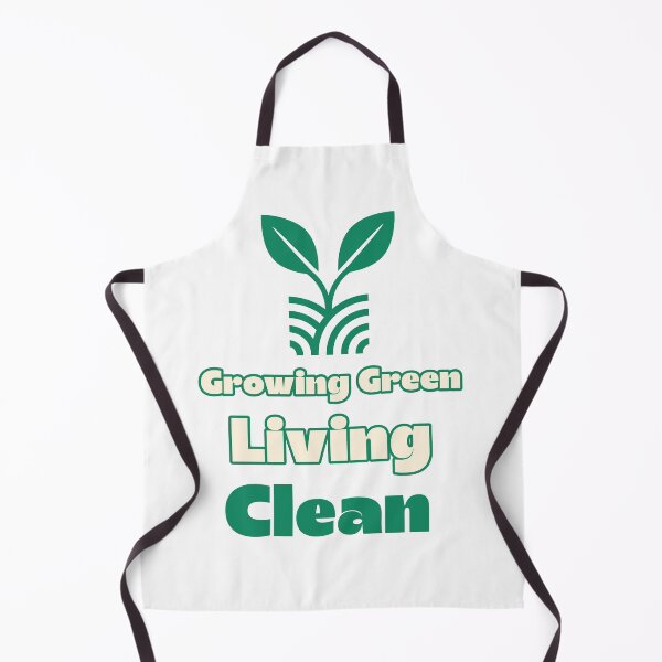 Item preview, Growing Green Living Clean designed and sold by Sidetrackshirts.