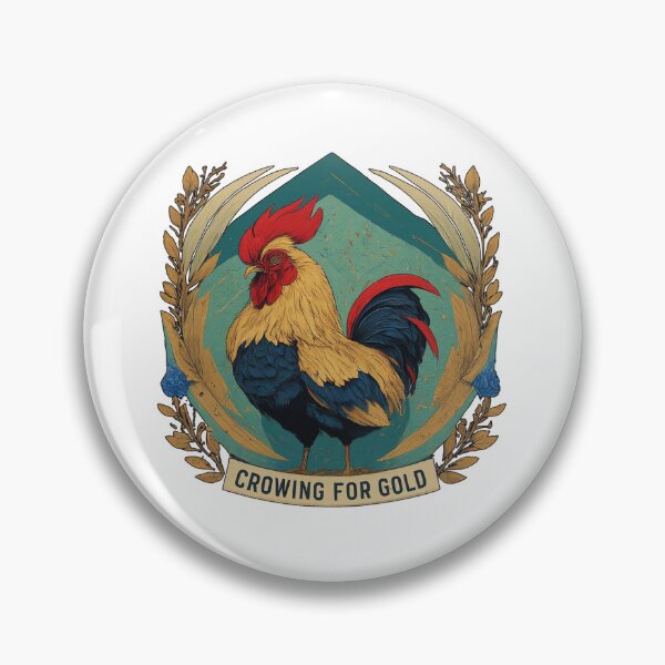 Item preview, Crowing for Gold designed and sold by FitEnvy.