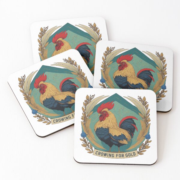 Item preview, Crowing for Gold designed and sold by FitEnvy.