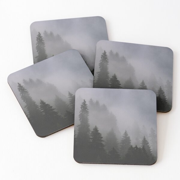 Item preview, Beautiful Foggy Pine Forest designed and sold by DavidPhotos.