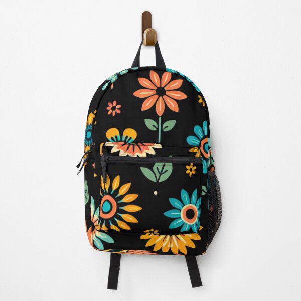 Item preview, Retro Floral Delight - Vintage Flower Pattern Art designed and sold by SportyAndArtful.