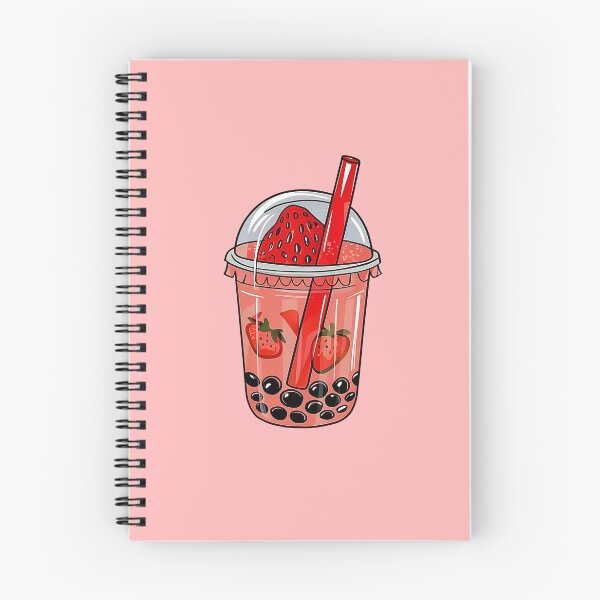 Item preview, Cute Strawberry Bubble Tea designed and sold by canvadreamer444.