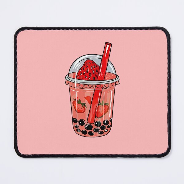 Item preview, Cute Strawberry Bubble Tea  designed and sold by canvadreamer444.