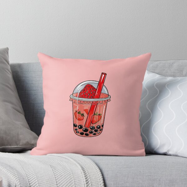 Item preview, Cute Strawberry Bubble Tea  designed and sold by canvadreamer444.