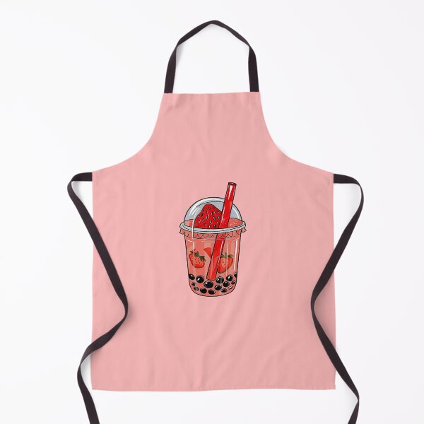 Item preview, Cute Strawberry Bubble Tea designed and sold by canvadreamer444.