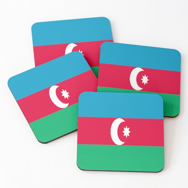 Item preview, Azerbaijan national flag a country in Asia designed and sold by Peter Etchells.