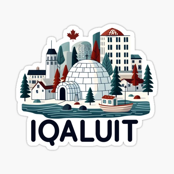 Item preview, Iqaluit Nunavut Canada  designed and sold by HowToCanadian.