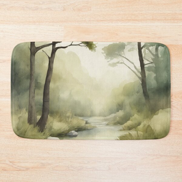 Item preview, Forest,original artwork, watercolor designed and sold by TrendyGenZArt.