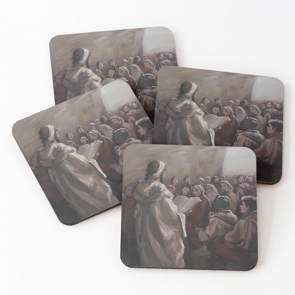 Item preview, Jesus Reading from the Scroll designed and sold by LivingArtClips.
