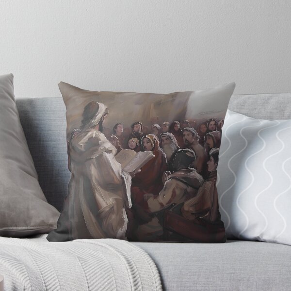 Item preview, Jesus Reading from the Scroll designed and sold by LivingArtClips.