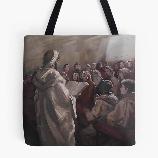 Item preview, Jesus Reading from the Scroll designed and sold by LivingArtClips.