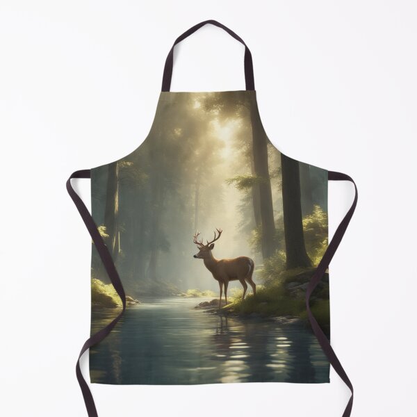 Item preview, Deer by the lake designed and sold by The Print Collective.