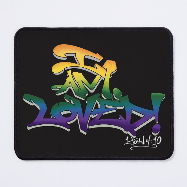 Item preview, I Am Loved 1 John 4:10 designed and sold by TwoGod.