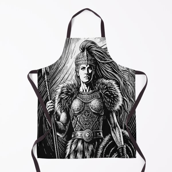 Item preview, Shield Maiden: The Fierce Protector designed and sold by AgarutanPrint.