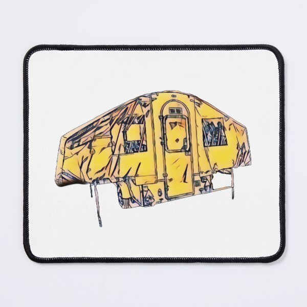 Item preview, Yellow and Blue Folding Camper designed and sold by BeccaAelishe.
