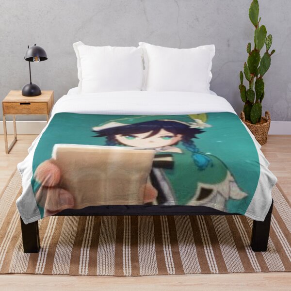Item preview, genshin impact venti shower curtain sticker designed and sold by sersidom.
