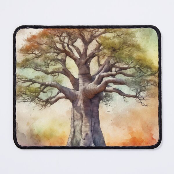 Item preview, Baobab 3 ,original art, watercolor designed and sold by TrendyGenZArt.