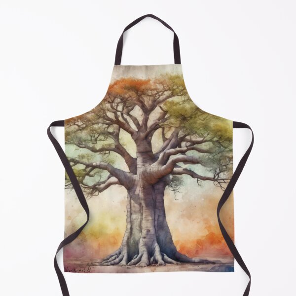 Item preview, Baobab 3 ,original art, watercolor designed and sold by TrendyGenZArt.