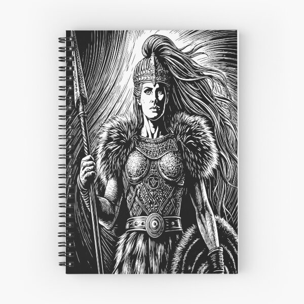 Item preview, Shield Maiden: The Fierce Protector designed and sold by AgarutanPrint.