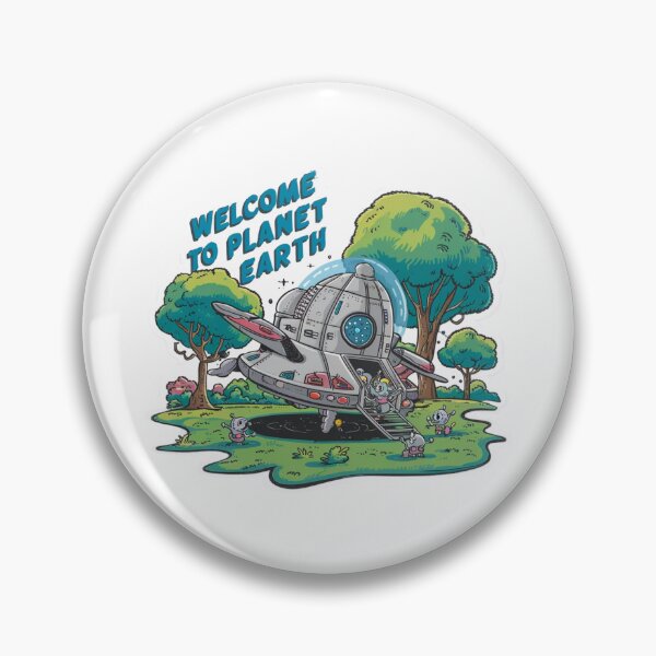 Item preview, Welcome to Planet Earth No.4 designed and sold by Gentle40Winks.