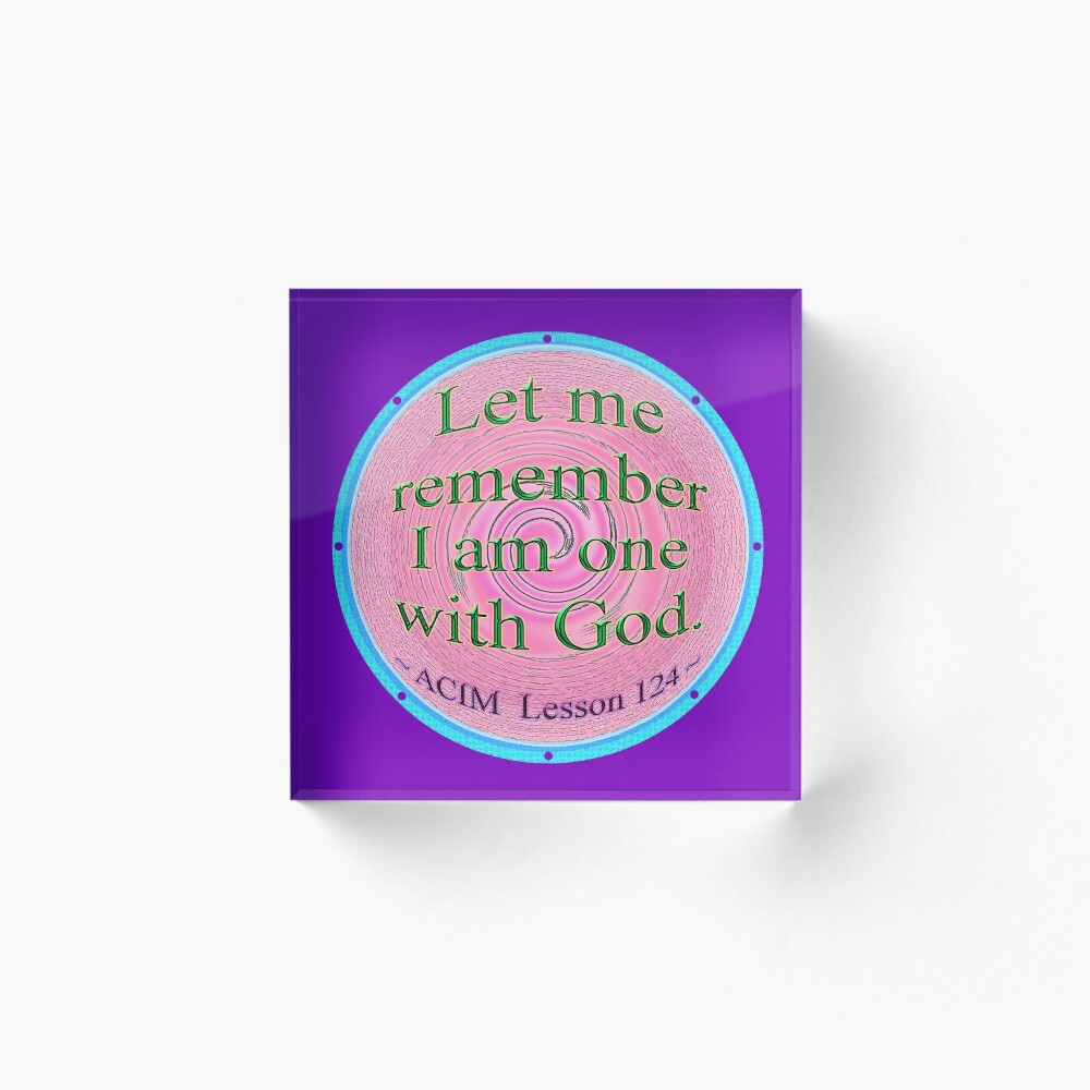 Item preview, Acrylic Block designed and sold by ACIM-LOVE.