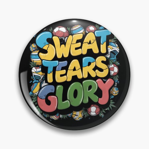 Item preview, Olympic Sweat Tears Glory Graffiti T-shirt | Urban Typography Tee designed and sold by Dirty-Designs.