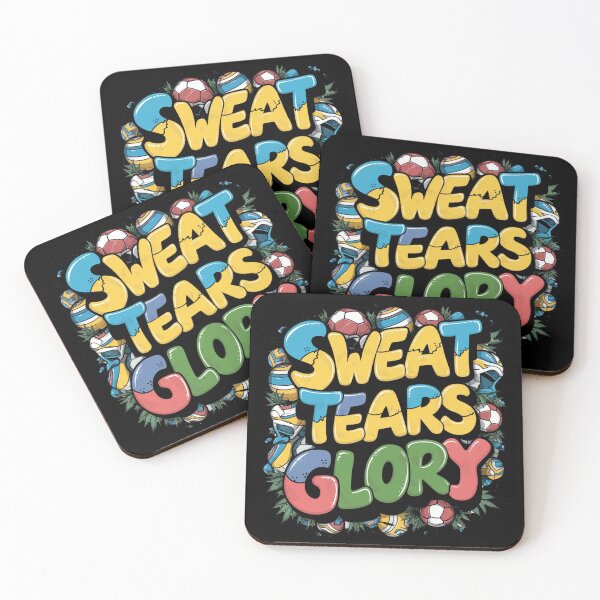 Item preview, Olympic Sweat Tears Glory Graffiti T-shirt | Urban Typography Tee designed and sold by Dirty-Designs.