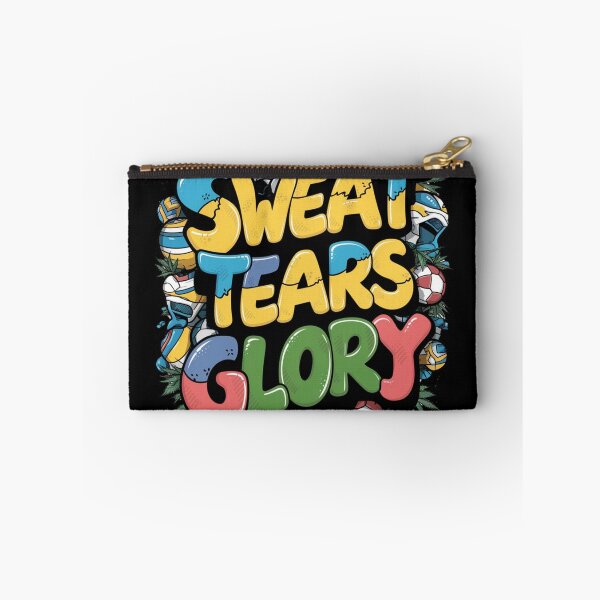 Item preview, Olympic Sweat Tears Glory Graffiti T-shirt | Urban Typography Tee designed and sold by Dirty-Designs.