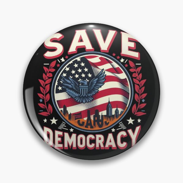 Item preview, Save Democracy  designed and sold by PaulHawkDesigne.