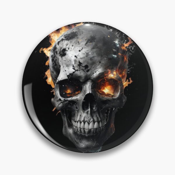 Item preview, Burning Skull designed and sold by CosmixT.