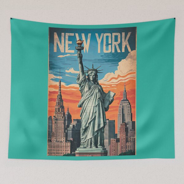 Item preview, New York City Poster designed and sold by Pixel-Lair.