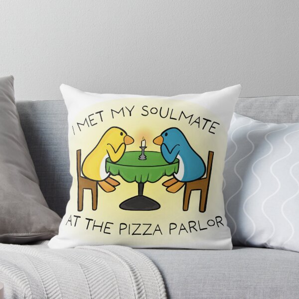 Aperçu de l'œuvre J'ai rencontré mon âme sœur à la pizzeria créée et vendue par poodlepin.