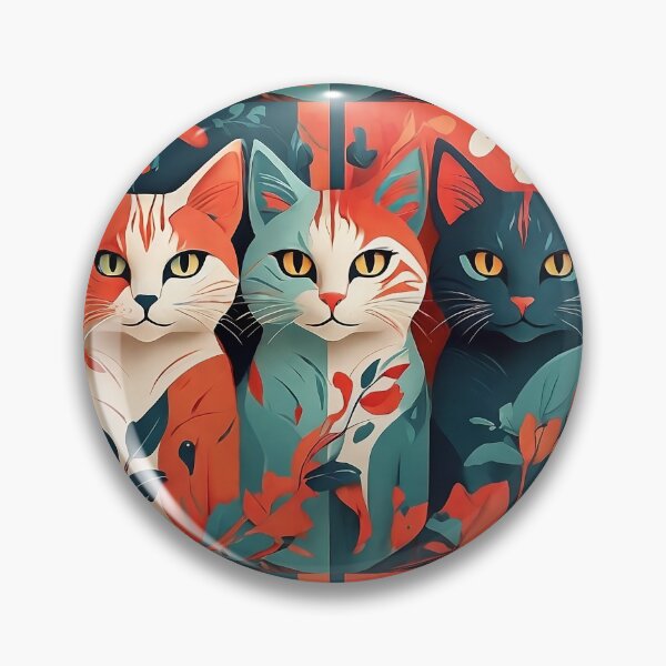 Item preview, Feline Brush Strokes designed and sold by Designial.