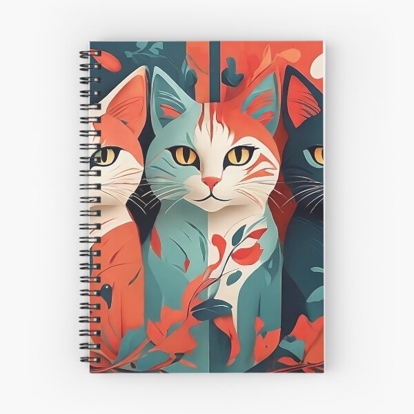 Item preview, Feline Brush Strokes designed and sold by Designial.