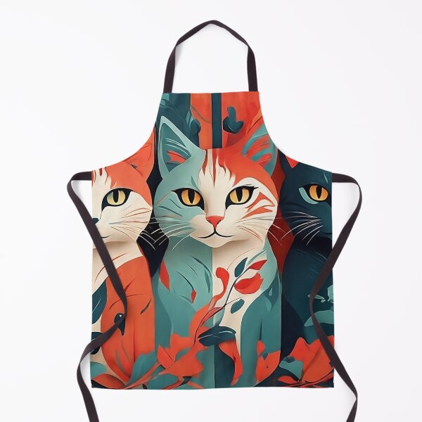 Item preview, Feline Brush Strokes designed and sold by Designial.