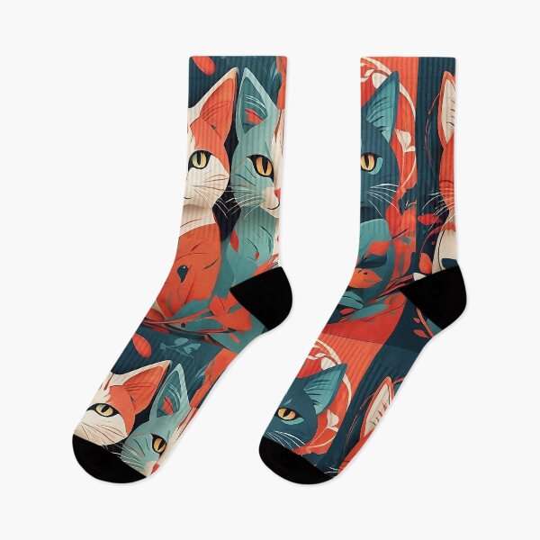 Item preview, Feline Brush Strokes designed and sold by Designial.