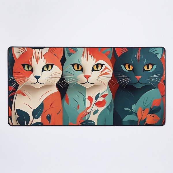 Item preview, Feline Brush Strokes designed and sold by Designial.