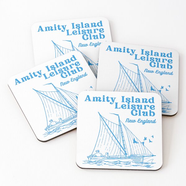 Item preview, Amity Island Leisure Club designed and sold by Caring Hearts.