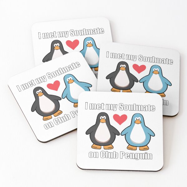 Item preview, I met my soulmate on Club Penguin designed and sold by poodlepin.